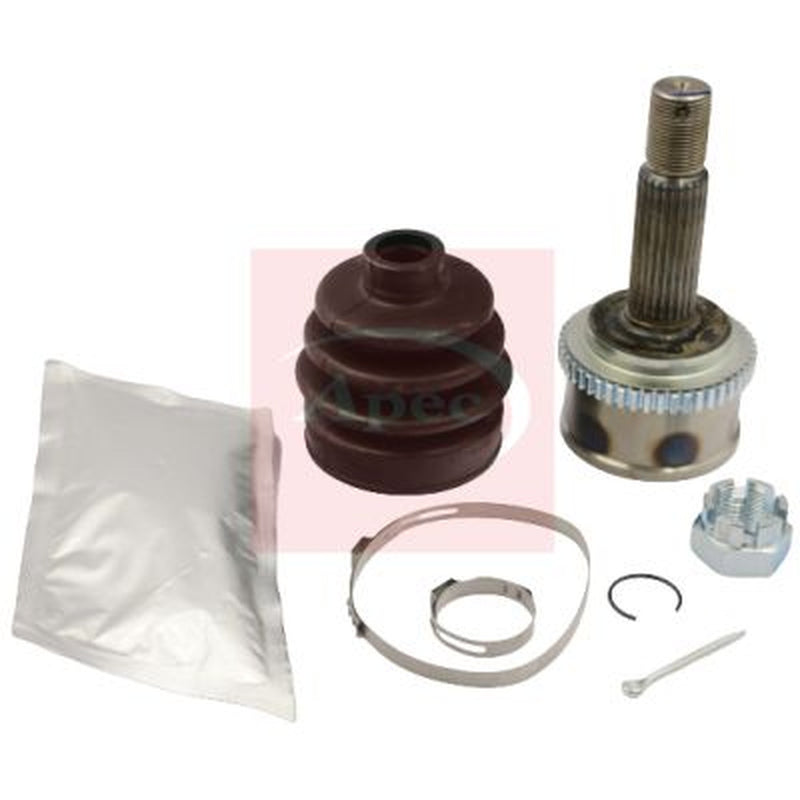 Apec CV Axle Shaft Assembly Front fits Hyundai Getz 2002-2009 1.1