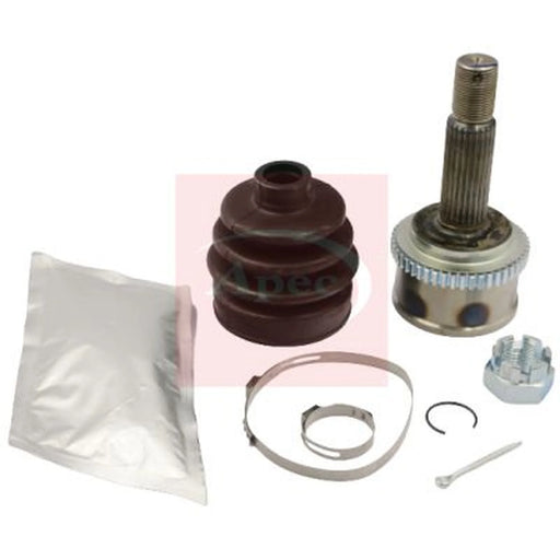Apec CV Axle Shaft Assembly Wheel Side ACV1101