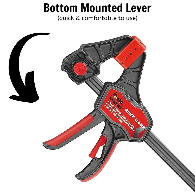 Teng Tools Screw Clamp 200 x 100mm Teng Tools - Dynamic Drive