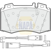NAPA Front Brake Pad Set NBP1092