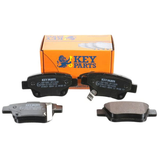 Key Parts Rear Brake Discs & Pads fits Toyota Avensis 2003-2008 1.6 1.8 2.0 2.4