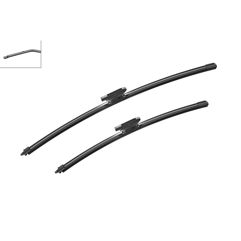 Bosch Aerotwin Wiper Blade Set 600mm + 475mm — A200S fits Citroën C4 Cactus