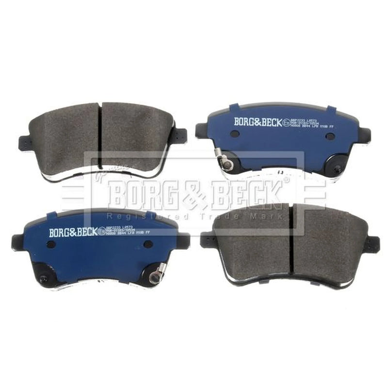 Borg & Beck Front & Rear Brake Discs & Pads fits Hyundai IX20 2010-2019 1.4 1.6