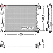 Denso Engine Radiator DRM41037