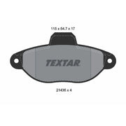 Textar Front Brake Pad Set 2143602