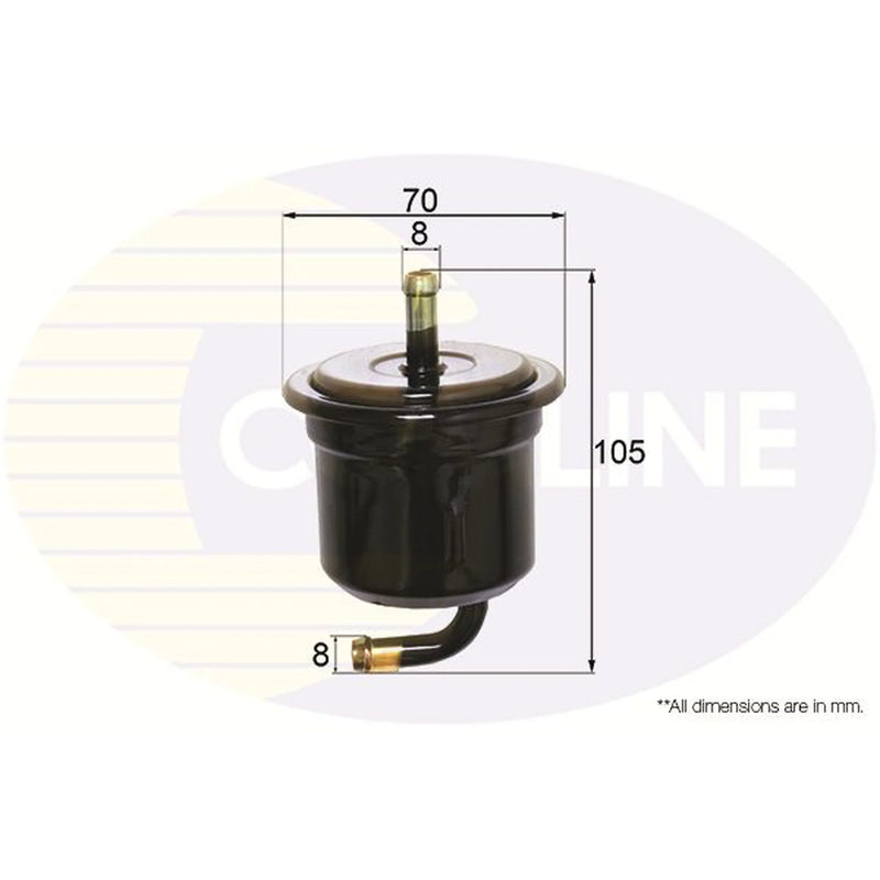 Comline Fuel Filter Element fits Suzuki Alto IV 1994-2002 1.0