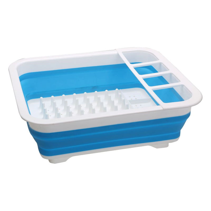 Collapsible-wares dish rack with cutlery holder K0201 Quest - Dynamic Drive