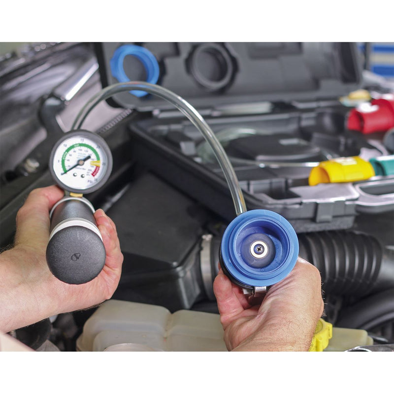 Sealey Cooling System & Cap Testing Kit VS0031 Sealey - Dynamic Drive