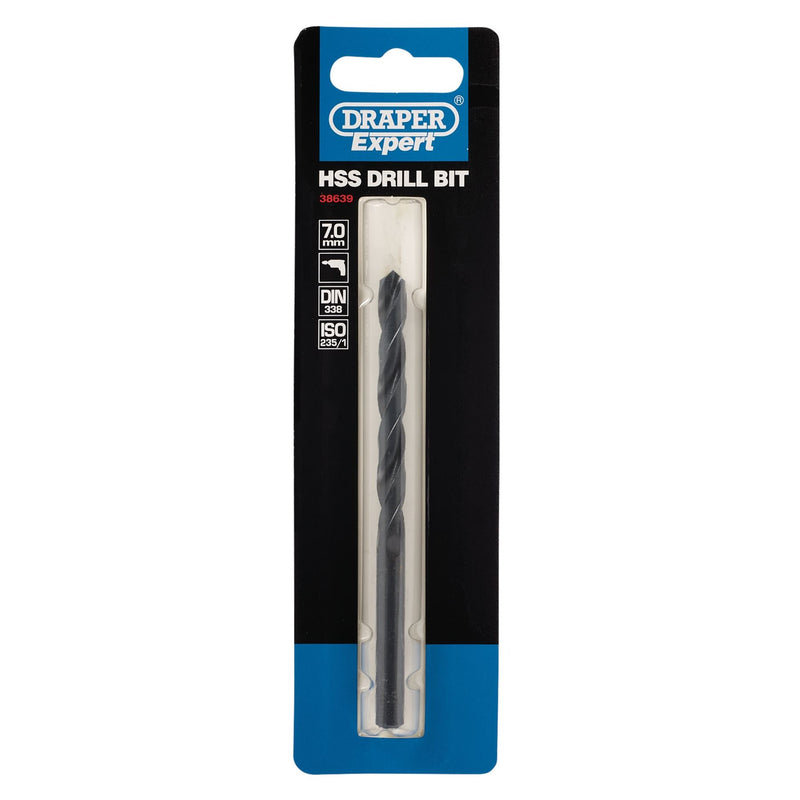 Draper HSS Drill Bit, 7.0mm 38639 Draper - Dynamic Drive