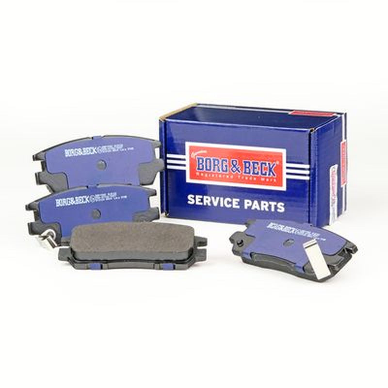 Borg & Beck Front & Rear Brake Discs & Pads fits Mitsubishi Pajero 1990-2000