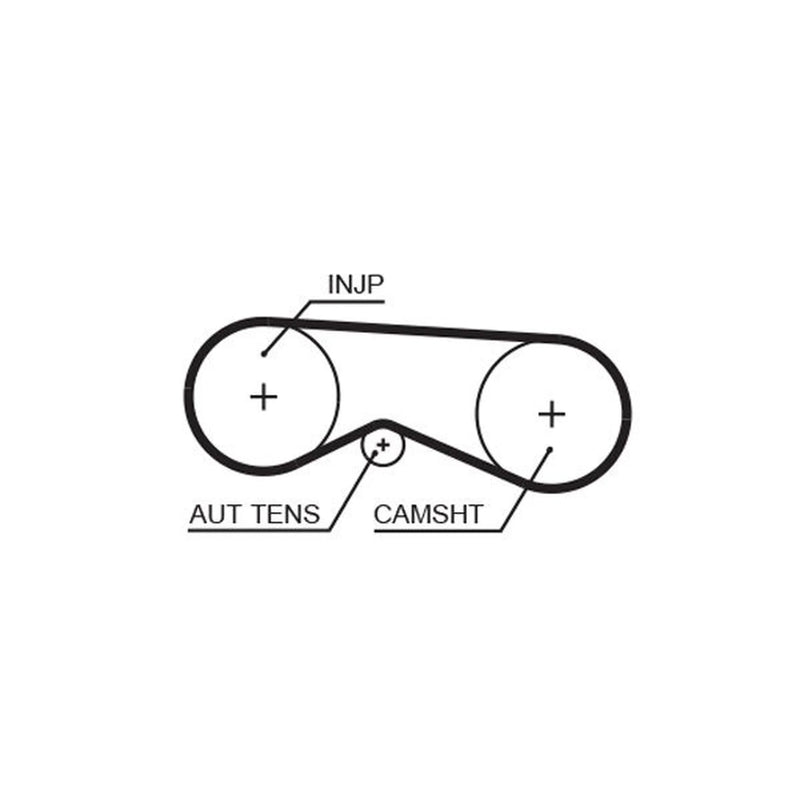 Gates Timing Belt Kit with Rollers fits Audi A4 B5 1997-2001 2.5