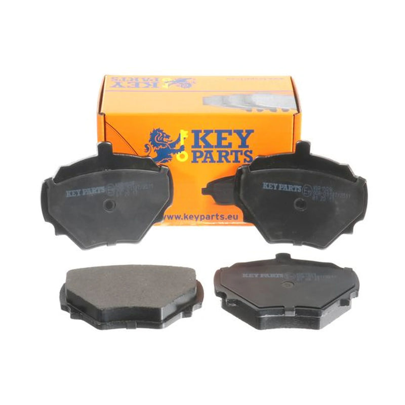 Key Parts 4 x Rear Brake Pad Set fits Land Rover Defender 1990-2016 2.4 2.5 3.9