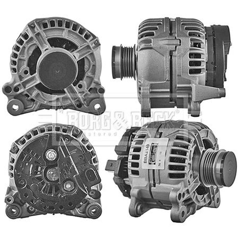 Borg & Beck Car Alternator 12V fits Audi A4 B5 1995-2001 1.9