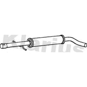 Klarius Box With Centre Pipe Centre fits Audi A3 1996-2003 1.6