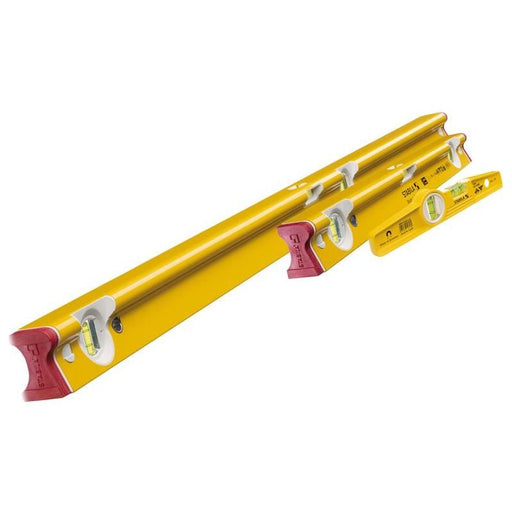 Stabila R-Type 300 Spirit Level Set, 3 Piece (61 & 122 + Torpedo) Stabila - Dynamic Drive