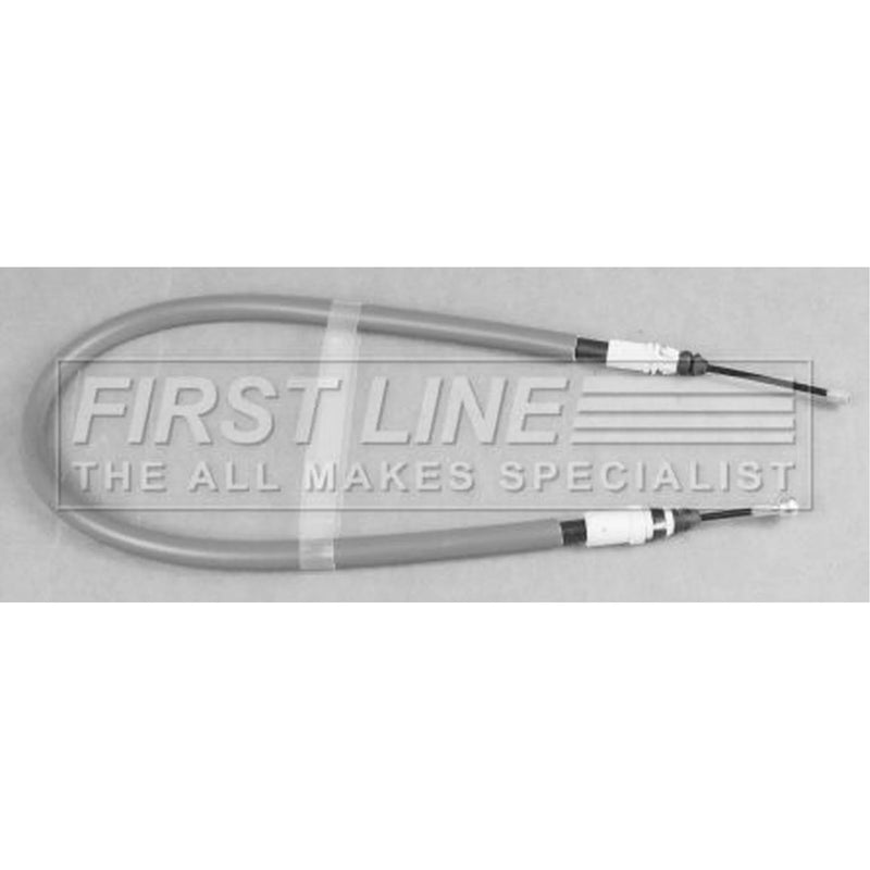 First Line Handbrake Cable Left Rear fits Citroën C4 II 2009-2018 1.6 2.0