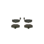 Bosch Front & Rear Pads fits Nissan Almera Tino 2000-2006 1.8 2.0 2.2