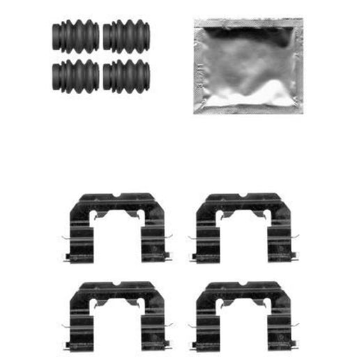 Mintex Brake Pad Accessory Fitting Kit Front fits Hyundai Accent IV 2010-2018