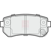 Apec Front & Rear Pads fits Kia Picanto II 2013-2017 1.0