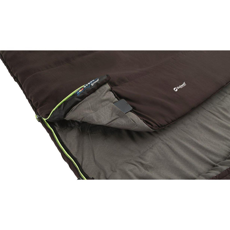 Outwell Campion Lux Double Sleeping Bag 3 Season Camping Caravan NEW 2022 Model Outwell  - Dynamic Drive