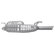 Hella End Silencer Rear fits Opel Vectra B 1995-2003 1.6 1.8 2.0 2.2