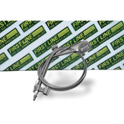 First Line Handbrake Cable Left Rear fits Lancia Delta 1986-1988 1.6