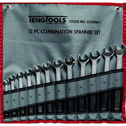 Teng Tools Combination Spanner Set 8-19 mm Tool Roll 12 Pieces Teng Tools - Dynamic Drive