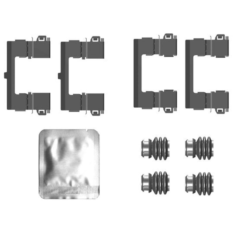 Mintex Brake Pad Accessory Fitting Kit Front fits Opel Insignia B Country Tourer