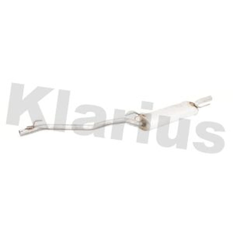 Klarius Box With Tail Pipe Rear fits VW Golf 1991-1998 1.4 1.6 1.8 1.9