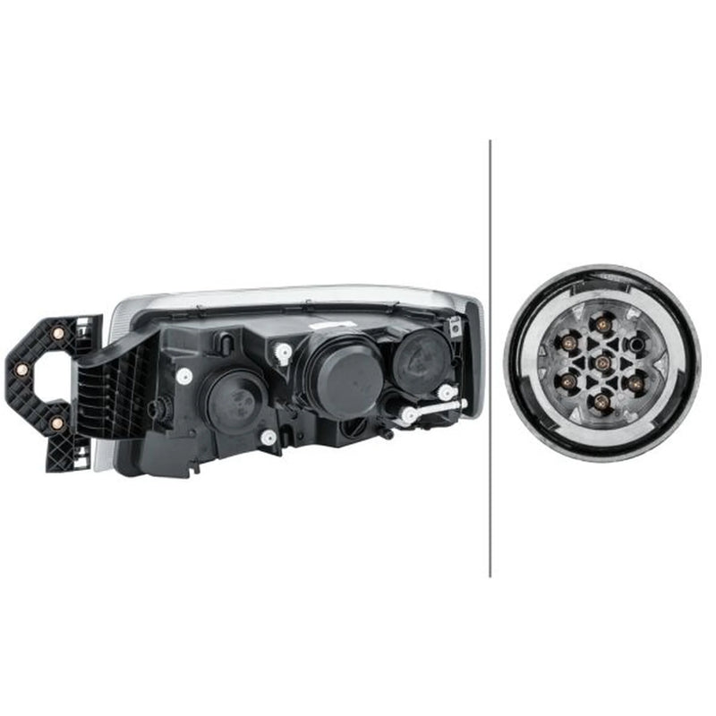 Hella Headlight Headlamp W5W Right fits Renault Trucks C 2013 on