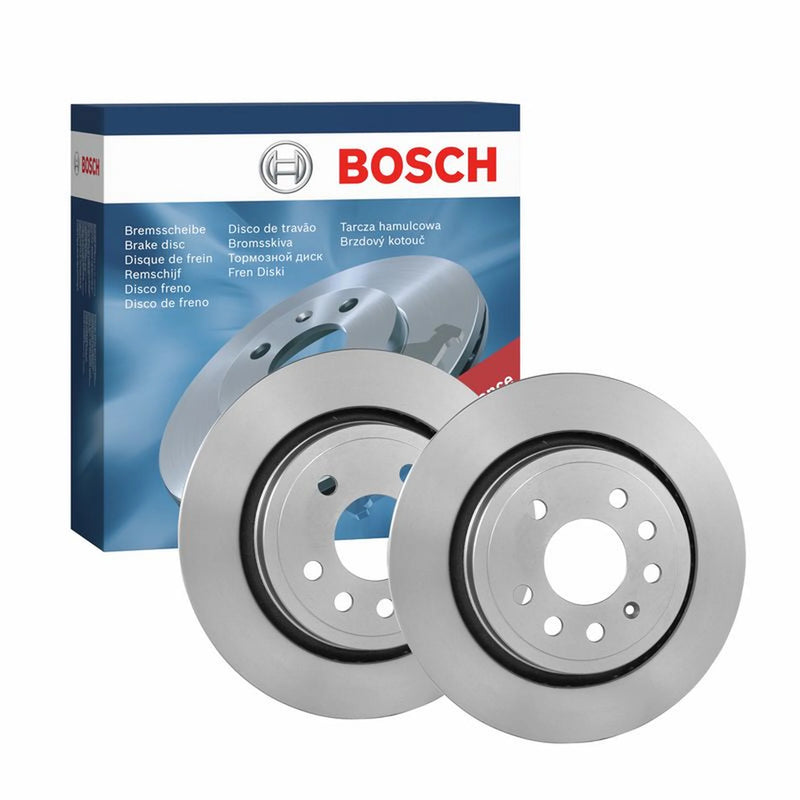 Bosch 2 x Vented Rear Brake Discs 0986479142-x2