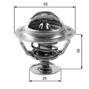 Gates Thermostat,Coolant TH12283G1