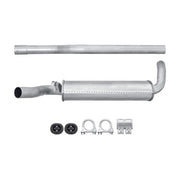 Hella Middle Silencer fits Audi 80 B3 1986-1991 1.6 1.8 2.0