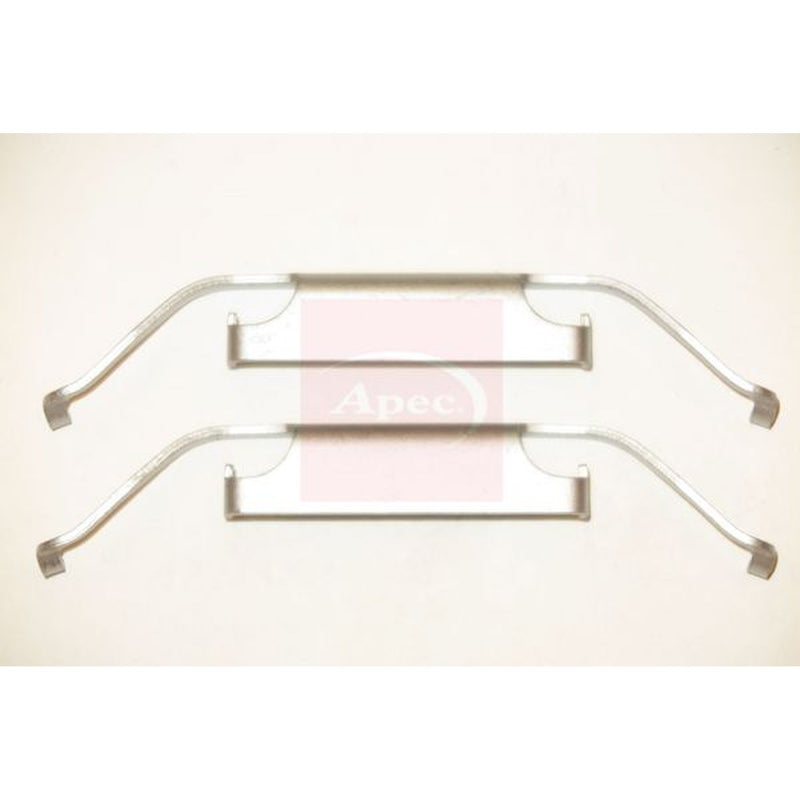 Apec Brake Pad Accessory Fitting Kit Front fits Audi 100 C3 1984-1990 2.2 2.3