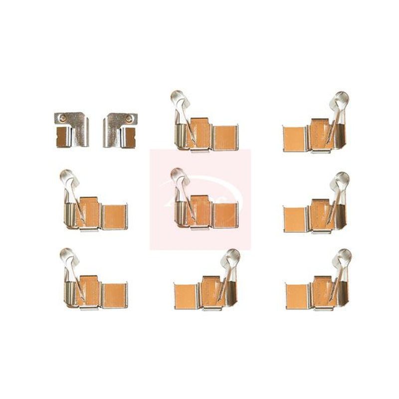 Apec Brake Pad Accessory Fitting Kit Front fits Toyota Granvia 1995-2002