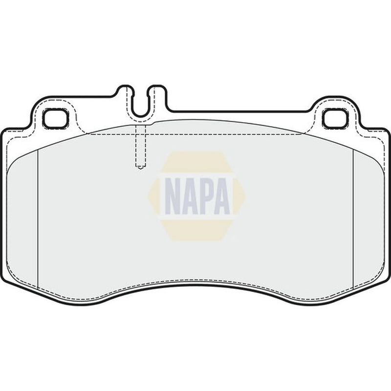 NAPA Front Brake Pad Set fits Mercedes-Benz Cls 2011-2017