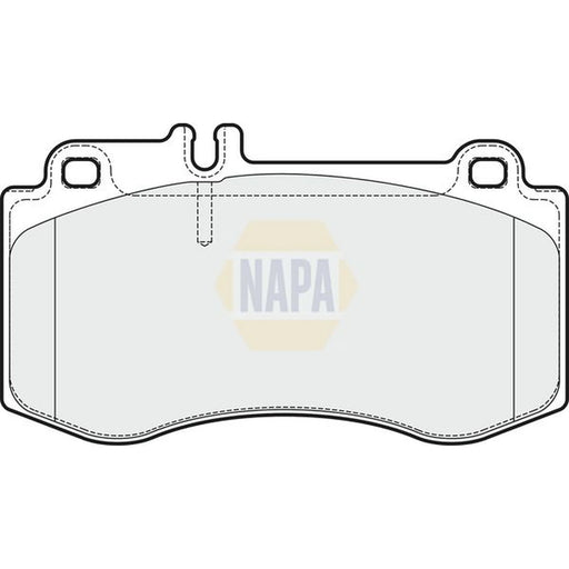 NAPA Front Brake Pad Set NBP1507
