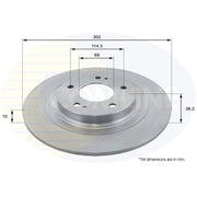 Comline Front & Rear Brake Discs & Pads fits Mitsubishi Asx 2013 on 2.2