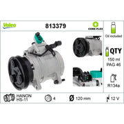 Valeo Air Conditioning Compressor 813379
