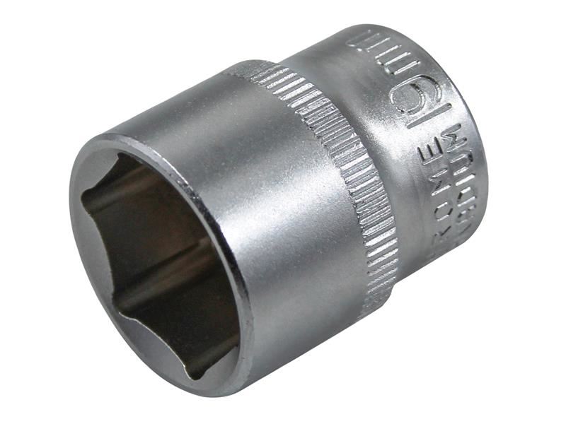 Faithfull Hex Socket 3/8in Drive 19mm Faithfull - Town Tools