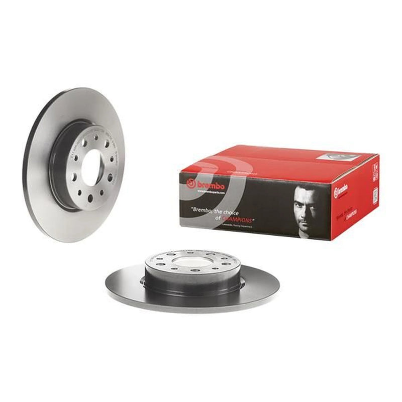 Brembo 2 x Solid Rear Brake Discs 08.A915.21-x2