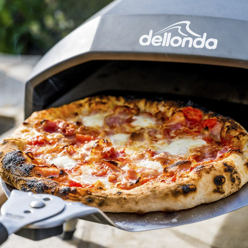 Dellonda Gas Pizza Oven with Water-Resistant Cover/Carry Bag & 12" Pizza Peel Dellonda - Dynamic Drive