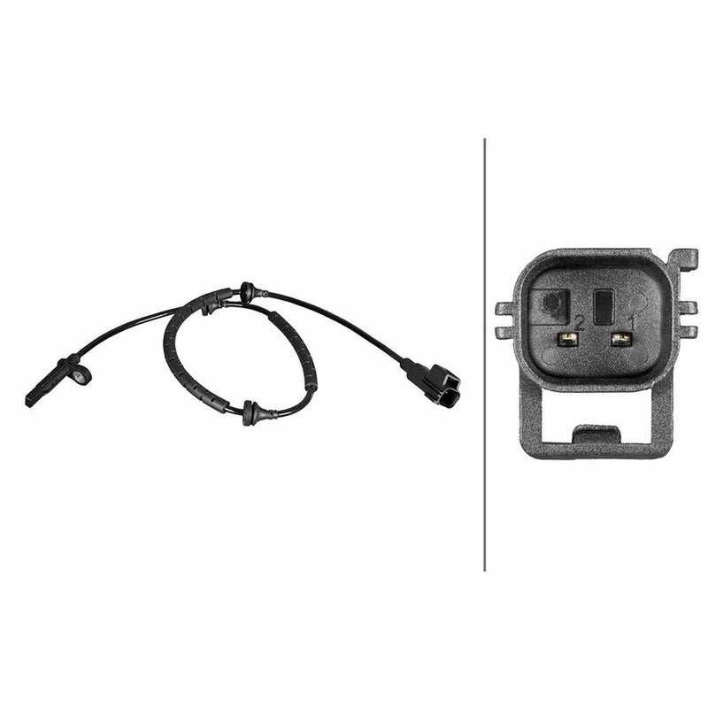 Hella ABS Wheel Speed Sensor Rear fits Land Rover Discovery Sport 2014-2015