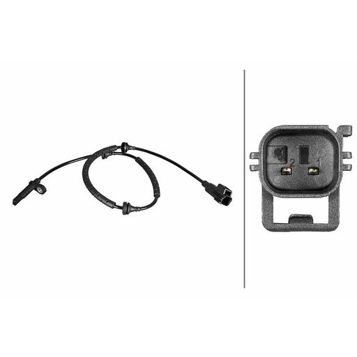 Hella ABS Wheel Speed Sensor Rear fits Land Rover Discovery Sport 2014-2015