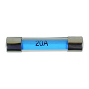 Connect Glass Auto Fuse 20A 100pc 30498 Tool Connection - Dynamic Drive