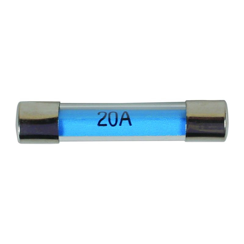 Connect Glass Auto Fuse 20A 100pc 30498 Tool Connection - Dynamic Drive