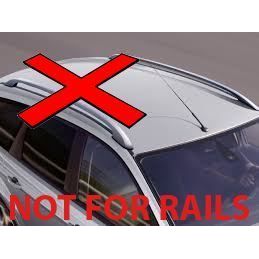 Summit Locking Roof Bars fits Citroen DS3 3 door 2010 - 2017 Summit  - Dynamic Drive