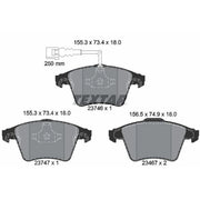Textar Front Brake Pad Set 2374601