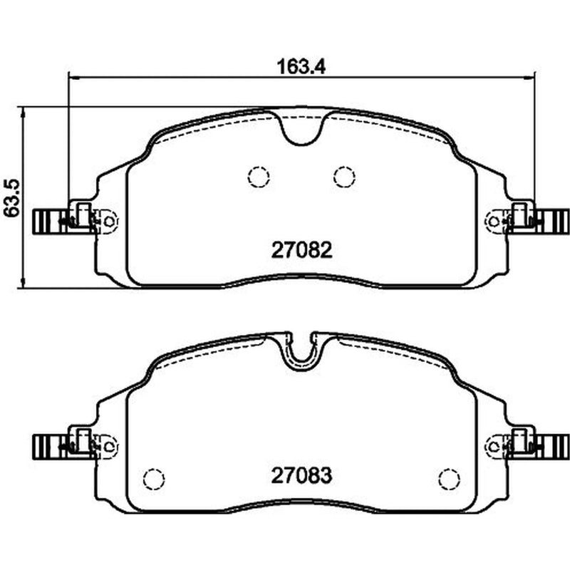 Mintex Front Brake Pad Set MDB4436
