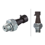 Hella Oil Pressure Sensor Switch fits Abarth 500 / 595 / 695 2008 on 1.4